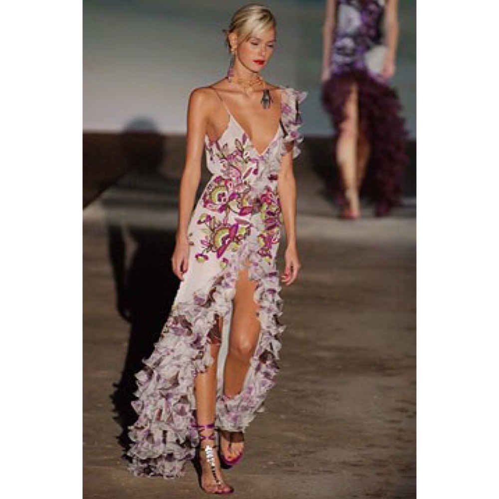 Emanuel Ungaro Runway dress Vintage 2003